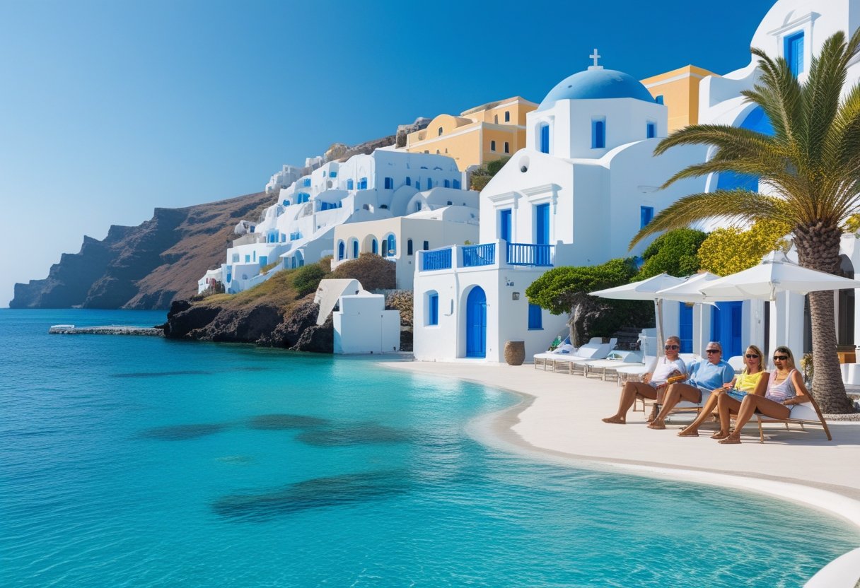 Oplev de bedste all inclusive rejser til Alanya og Santorini